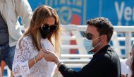 Jennifer Lopez and Ben Affleck arrived at the Venice Film Festival. (Reuters/File Photo)