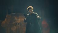 The Weeknd performs during his After Hours til Dawn tour at SoFi Stadium in Inglewood, California, U.S., September 2, 2022. REUTERS/Mario Anzuoni


