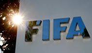 The logo of FIFA is seen in front of its headquarters in Zurich, Switzerland, on September 26, 2017.  File Photo / Reuters