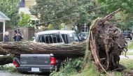 File photo showing destruction caused by the passing of Hurricane Fiona in Halifax, Nova Scotia Canada. Reuters/Ted Pritchard