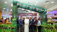 Safari Group of Companies’ Group Chairman Hamad Dafer A A Al Ahbabi, in the presence of Aboobacker Madappat, Chairman Safari Group of Companies; Shaheen Backer, Managing Director Safari Group of Companies, and Safari team inaugurating the promotion at Safari Mall, Abu Hamour. 