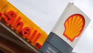 The Royal Dutch Shell logo is seen at a Shell petrol station in London, Britain, on January 31, 2008.  File Photo / Reuters
