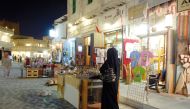 Antique shops at Souq Waqif.