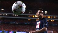 Paris St Germain's Lionel Messi during the Champions League-Benfica v Paris St Germain, at Estadio da Luz, Lisbon, Portugal, October 5, 2022. (REUTERS/Pedro Nunes)
