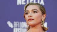 Cast member Florence Pugh attends the premiere of 'The Wonder' during the BFI London Film Festival in London, Britain, on October 7, 2022. Reuters/Maja Smiejkowska