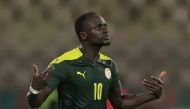 Senegal's Sadio Mane reacts during the Africa Cup of Nations semi final  match against Burkina Faso at the Ahmadou Ahidjo Stadium, Yaounde, Cameroon, on February 2, 2022.  File Photo / Reuters
