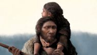 A reconstruction of a Neanderthal father and his daughter is seen in this undated handout photo provided by the Max Planck Institute for Evolutionary Anthropology in Leipzig, Germany. (Tom Bjorklund/Max Planck Institute for Evolutionary Anthropology/Handout via REUTERS)