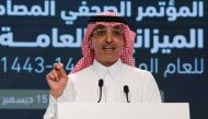 Saudi Minister of Finance Mohammed al-Jadaan gestures as he speaks during a news conference to announce the country's 2021 budget, in Riyadh, Saudi Arabia, on December 15, 2020. File Photo / Reuters


