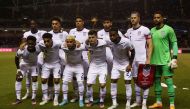 US players pose for a team group photo before the World Cup qualifiers, Concacaf, match against Costa Rica at the Estadio Nacional, San Jose, Costa Rica, on March 30, 2022.  File Photo / Reuters

