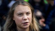 This file photo taken on September 9, 2022 shows Swedish climate activist Greta Thunberg. Photo by Jonathan Nackstrand / AFP