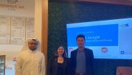 (From left) Dr. Othman Al-Thawadi, Dr. Kamilla Swart, and  Dr. James She - Sada Insight's research team leads from Hamad Bin Khalifa University and Qatar University in Doha.
  


  

