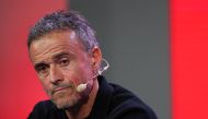 Spain coach Luis Enrique during his FIFA World Cup Qatar 2022 squad announcement at La Ciudad del Futbol, Las Rozas de Madrid, Spain, on November 11, 2022.  REUTERS/Violeta Santos Moura