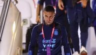 Argentina coach Lionel Scaloni arrives in Doha for the FIFA World Cup Qatar 2022 Reuters/Hannah Mckay