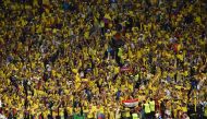 November 20, 2022 Ecuador fans celebrate after the match REUTERS/Dylan Martinez/File Photo