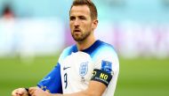 General view of England's Harry Kane before the match against Iran at the Khalifa International Stadium, Doha, on November 21, 2022.  REUTERS/Hannah Mckay/File Photo