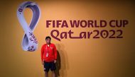 Croatia's coach Zlatko Dalic arrives for a press conference at the Qatar National Convention Center (QNCC) in Doha on November 26, 2022, on the eve of the Qatar 2022 World Cup football match between Croatia and Canada. (Photo by OZAN KOSE / AFP)