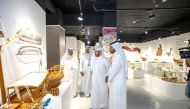 Katara General Manager Prof Dr. Khalid bin Ibrahim Al Sulaiti (second from right) along with other officials during the opening of Katara Traditional Dhow Museum.