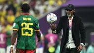 Cameroon coach Rigobert Song