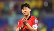 December 5, 2022 South Korea's Son Heung-min looks dejected after the match as South Korea are eliminated from the World Cup REUTERS/Carl Recine