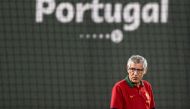 Portugal coach Fernando Santos