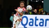 Croatia’s midfielder Luka Modric.