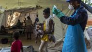 The World Health Organization is responding to cholera outbreaks in 29 countries, including Haiti, which has more than 1,200 confirmed cases. (AFP)