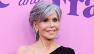 Jane Fonda attends a special event for the television series 'Grace and Frankie' in Los Angeles, California, US, April 23, 2022. (REUTERS/Mario Anzuoni)