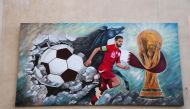 “Towards the Goal” mural at Katara Building 47.