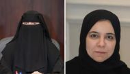 Dr. Mariam Abdulmalik (left) and Dr. Samya Al Abdulla