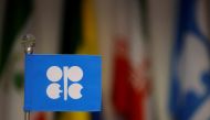 An Opec flag is seen on the day of Opec+ meeting in Vienna in Vienna, Austria, October 5, 2022. (REUTERS/Lisa Leutner)