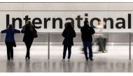File Photo: People are seen waiting at the arrivals area of terminal 5 at Heathrow International airport following the lifting of restrictions on the entry of non-US citizens imposed to help curb the spread of the coronavirus disease (covid-19), in London, Britain November 8, 2021. (REUTERS/Carlos Barria)