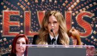 In this file photo taken on June 21, 2022 Lisa Marie Presley attends the Handprint Ceremony honoring Priscilla Presley, Lisa Marie Presley and Riley Keough at TCL Chinese Theatre in Hollywood, California. Photo by Jon Kopaloff / GETTY IMAGES NORTH AMERICA / AFP