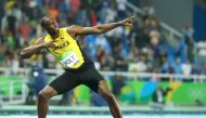 Usain Bolt of Jamaica poses after winning the gold at the 2016 Rio Olympics in Brazil. (REUTERS/Lucy Nicholson)