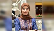 Director of Clinical Operations and Engagement in QU Health and Chairperson of the Conference Dr. Alla El-Awaisi 