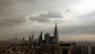 Clouds move over the Riyadh skyline on November 17, 2013.  File Photo / Reuters