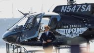 Tom Cruise arrives at the global premiere for the film Top Gun: Maverick on the USS Midway Museum in San Diego, California, May 4, 2022. REUTERS/Mario Anzuoni

