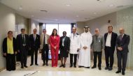 EORTC delegation with Sidra Medicine officials.