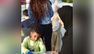 Children’s activities at Fadaa 33.