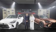 AAB and Lexus International officials at the launch of the all-new RX in Qatar.