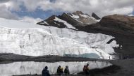 As Andean glaciers including the Pastoruri melt away, so have the robust flows of tourists that were a feature of the region only a few years ago. Photo for The Washington Post by Angela Ponce.
