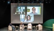 Officials during the panel discussion at NMoQ auditorium.