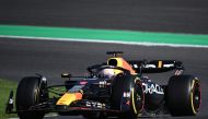 Red Bull Racing's Dutch driver Max Verstappen drives during the Formula One Japanese Grand Prix at the Suzuka circuit, Mie prefecture on September 24, 2023. (Photo by Peter PARKS / AFP)