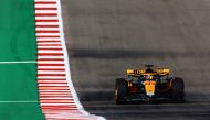 Oscar Piastri of Australia driving the (81) McLaren MCL60 Mercedes on track during practice ahead of the F1 Grand Prix of United States at Circuit of The Americas on October 20, 2023 in Austin, Texas. Mark Thompson/Getty Images/AFP