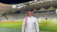 Qatari football legend Khalid Salman 