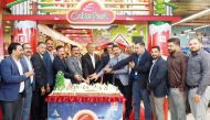 Chairman of Safari Group of Companies, Aboobacker Madapat, and Safari Group’s Managing Director, Shaheen Backar inaugurating the Cake Festival.