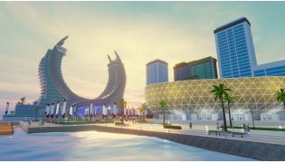 Qatar landmarks in metaverse with 'Qatar Adventure' on Roblox