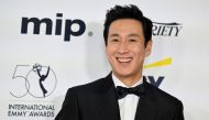 South Korean actor Lee Sun-kyun arrives for the 50th International Emmy Awards at the New York Hilton Hotel in New York City on November 21, 2022. Photo by ANGELA WEISS / AFP