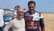 Giovanni Bernacchini and Nasser Saleh Al Attiyah.