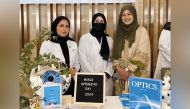 HMC optometry staff at an event to mark the day.