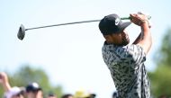 Tony Finau of the United States hits a tee shot on the fourth hole during the second round of the Texas Children's Houston Open at Memorial Park Golf Course on March 29, 2024 in Houston, Texas. (Photo by Logan Riely / GETTY IMAGES NORTH AMERICA / Getty Images via AFP)
